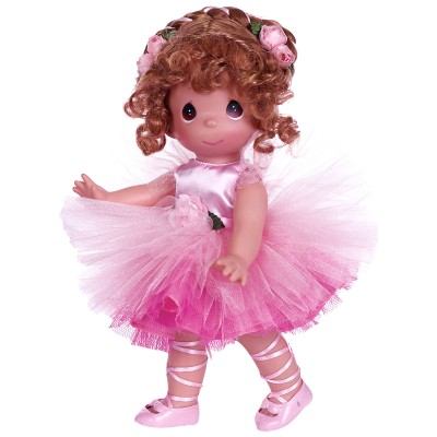 Precious Moments Dolls by The Doll Maker, Linda Rick, Tu-Tu Precious, Ballerina, Brunette, 12 inch doll   566943397
